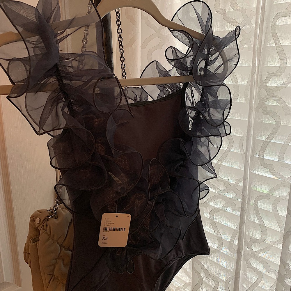 Free People Haute Wired Bodysuit